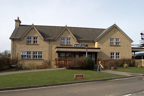 Wansford railway station